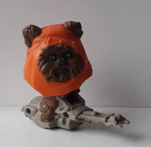 Boneco Ewok Star Wars McDonald's (usado)