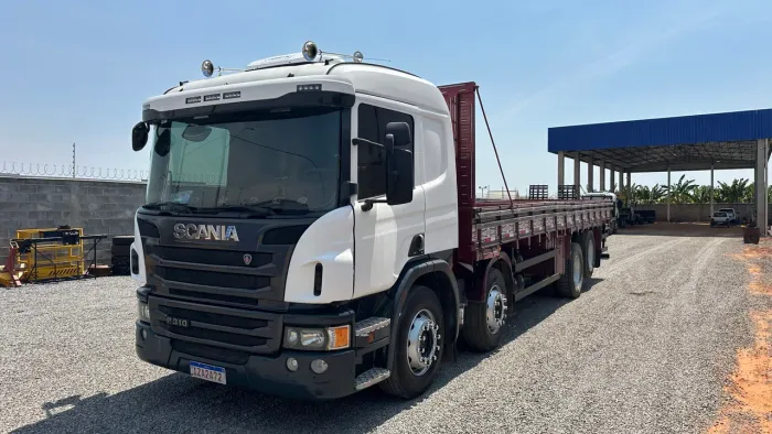 SCANIA P310 8x2 ano 2018/2019