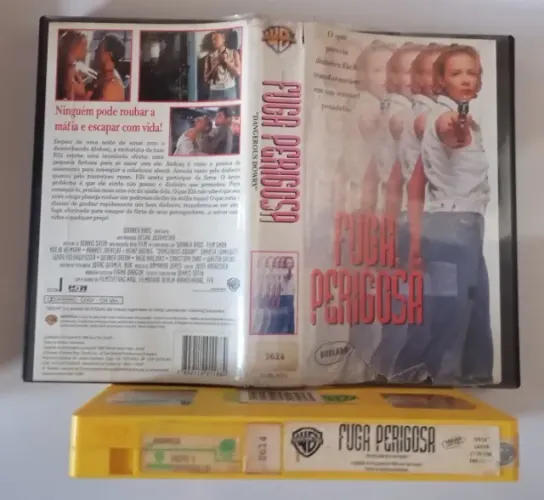 VHS Dublado Fuga Perigosa