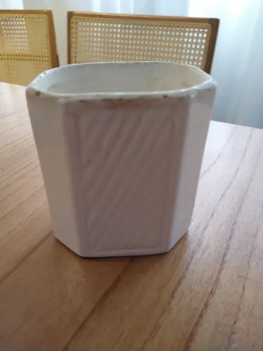 Vaso Decorativo Branco pequeno
