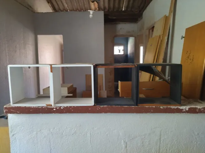 Nichos de madeira para decoração