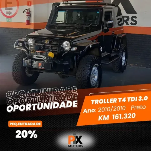 TROLLER T4 3.0 TETO RIGIDO 16V TURBO ELETRONIC