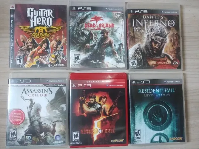 Vendo ou troco lote de jogos Playstation 3 -PS3 - Usados ou individual - Leia o anuncio to