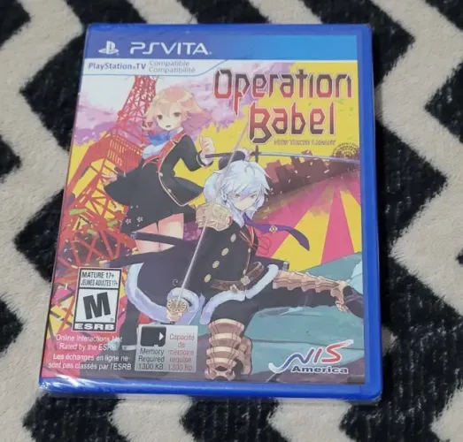 Jogo Operation Babel New Tokyo Legacy Americano Original Lacrado Para Psvita