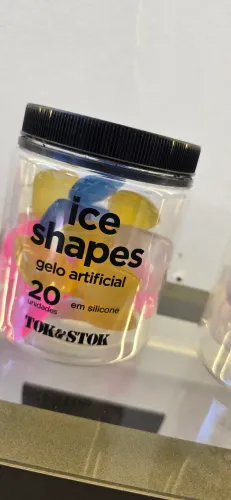 CUBO GELO ARTIFICIAL COM 20 ICE- SHAPES