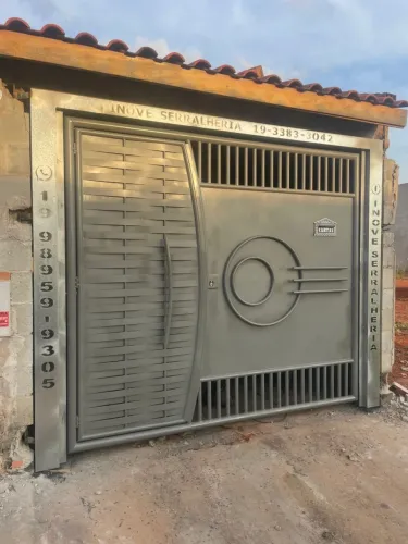 Portão de Aço Sob Medida - INOVE SERRALHERIA