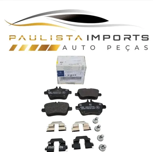Pastilhas Freio Mercedes Gla200 B200 Cla200 Slk35 ( Traseira A * Originais