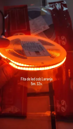 Fita de led cob 5m 12v