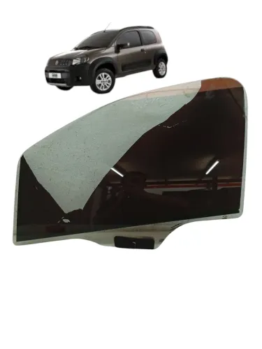 Vidro Porta Dianteiro Esquerdo Fiat Uno Way 1.0 2011 2012