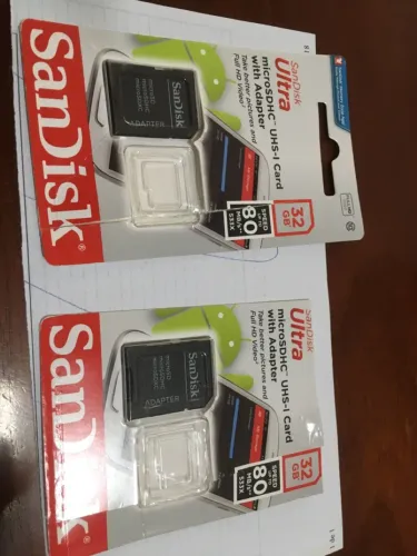 Cartão SanDisk Ultra microsDHC UHS-I Card With Adapter