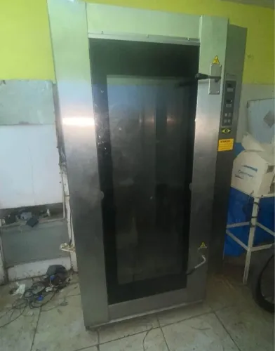 Forno turbo elétrico Prática 16 placas trifásico 220 volts 