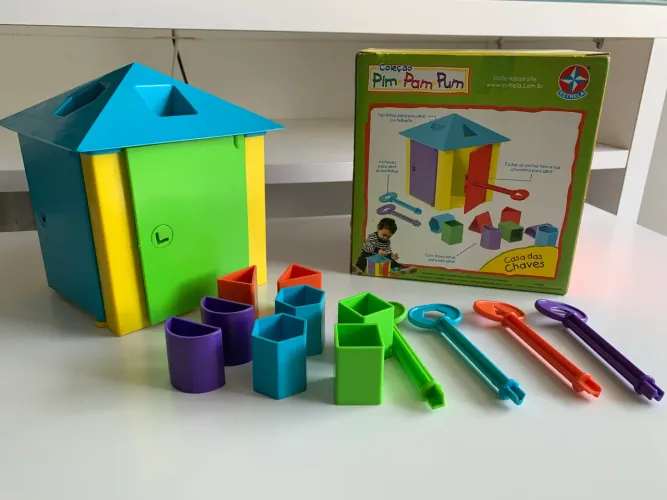 Brinquedo usado - Casa das Chaves - Estrela Baby