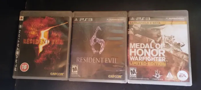 Jogos de PS3 PACK 6 JOGOS 