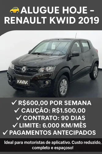 Renault Kwid Intense 1.0 Flex 12V 5P Mec. 2020