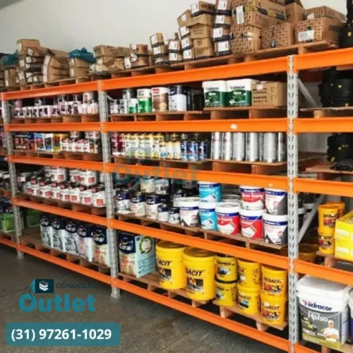 Prateleira mini porta pallet 500kg