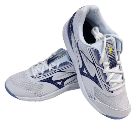Tenis Mizuno Cyclone Speed 5 Quadras bco/azl
