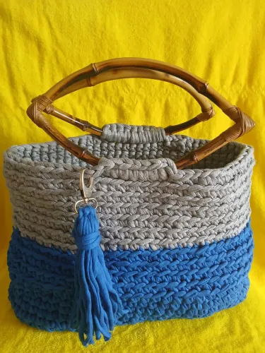 Bolsa Crochê manual