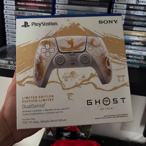 DualSense Edição Limitada Ghost of Yotei Lacrado