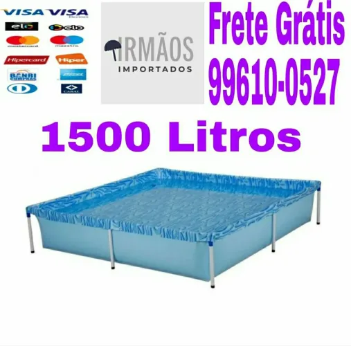 Piscina Infantil Quadrada mor 1500 Litros