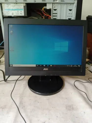 Monitor Aoc Lcd 15" Widescreen 519sw Preto