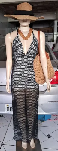 Saída de praia elegante