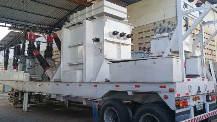 VENDO SUBESTAÇÃO MÓVEL 3MVA - 69KV/13.8KV