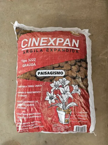 Argila Expandida Cinexpan Tipo 3222 - 50 Litros