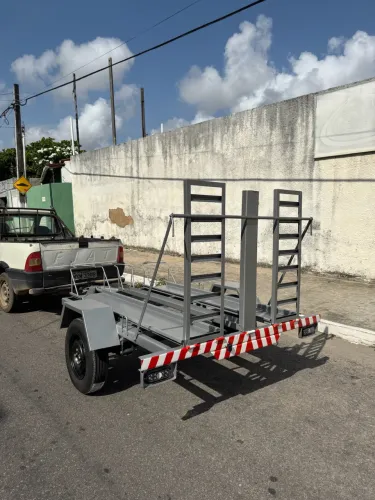  prancha quadriciclo ou três motos 