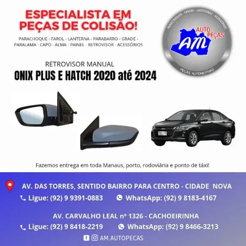 retrovisor onix plus manual