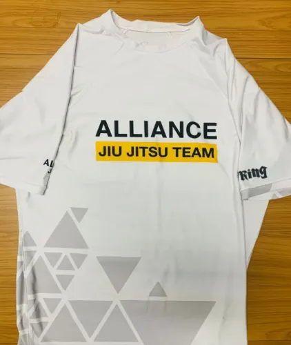 RASH GUARD BRANCA ALLIANCE-G