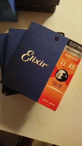 PROMOÇÃO CORDA ELIXIR GUITARRA 011 ENCORDOAMENTO 011 ORIGINAL