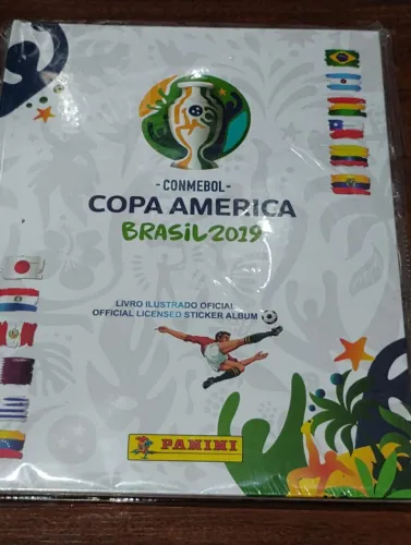 Álbum Capa Dura, Copa América 2019 Completo Pra Colar