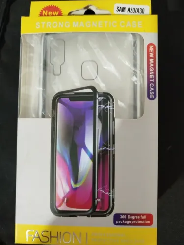 Capinha Samsung A20/A30 Vidro Só Atrás. 