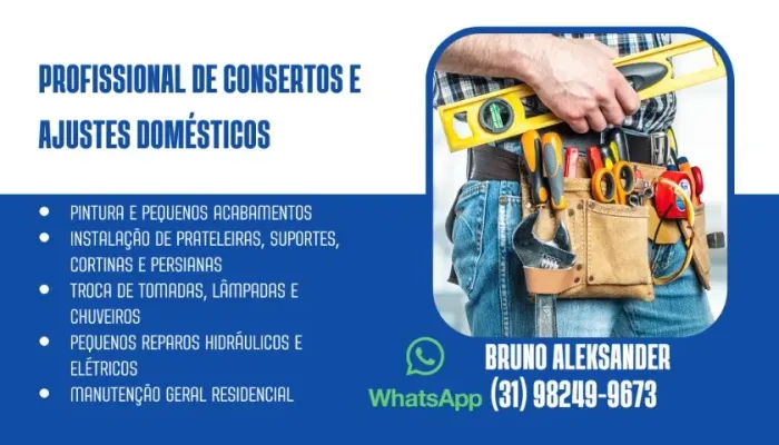 Marido de Aluguel | Pintor, Pedreiro e Serviços Domésticos em Geral