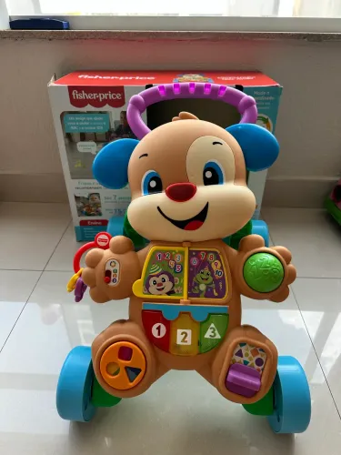 Andador cachorrinho Fisher- price interativo NOVO