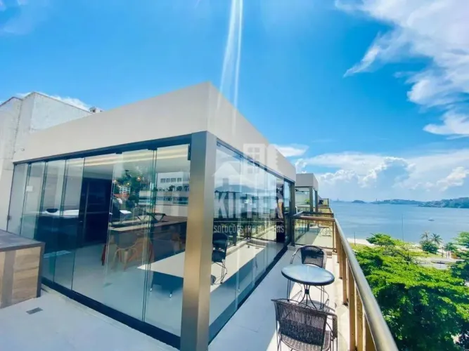 Cobertura Linear de Alto Padrão em Charitas  280 m² | 4 Quartos