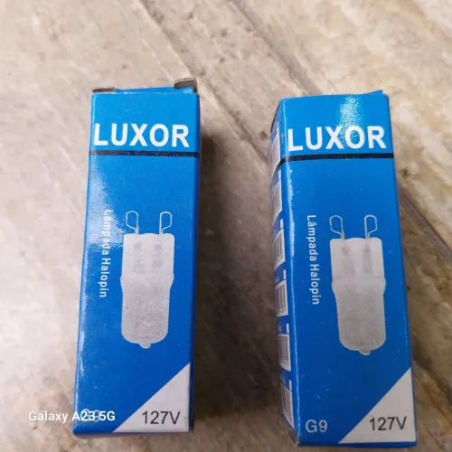 Lâmpadas Halopin Luxor G9 127V - Pacote com 2