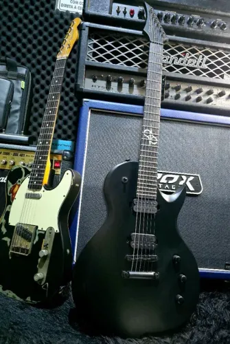Guitarra Les Paul solar Black Gc2.6c /ñ Gibson Sg prs esp ltd Jackson ibanez charvel suhr