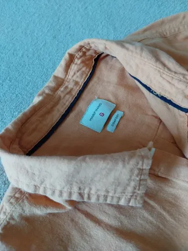 Camisa linho marfinno G