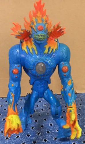 Boneco Colecionável - Elementos Explosão de Água- 2007 Coleção Max Stell - 30 cm