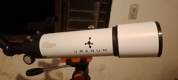 Telescópio refrator uranum 80x500 Novo