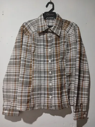 Camisa xadrez maria chiquinha