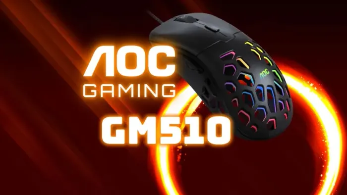 Mouse gamer AOC GM510 ARGB