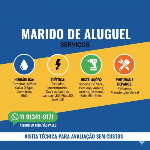 Marido de Aluguel - Serviços