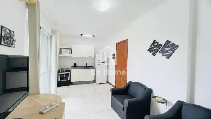 Apartamento mobiliado com 01 vaga de garagem para locação no Bairro Vila Nova, Blumenau