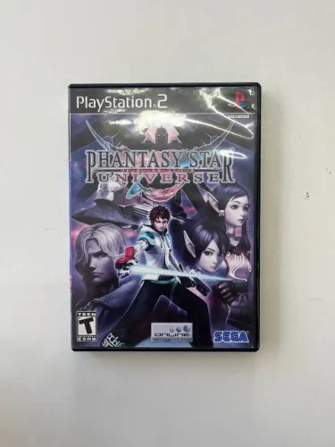 JOGO PHANTASY STAR UNIVERSE ORIGINAL SEMINOVO - PS2