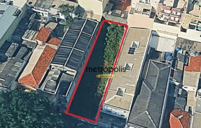 Terreno à venda, 400 m² por R$ 1.100.000,00 - Utinga - Santo André/SP