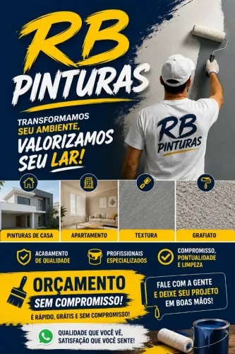RB Pinturas - Pintura Residencial, Apartamentos, Textura e Grafiato.