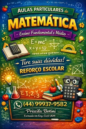 Aula matemática particular 