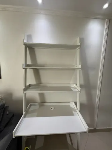 ESTANTE/ESCRIVANINHA MANGO BRANCO TOK&STOK
